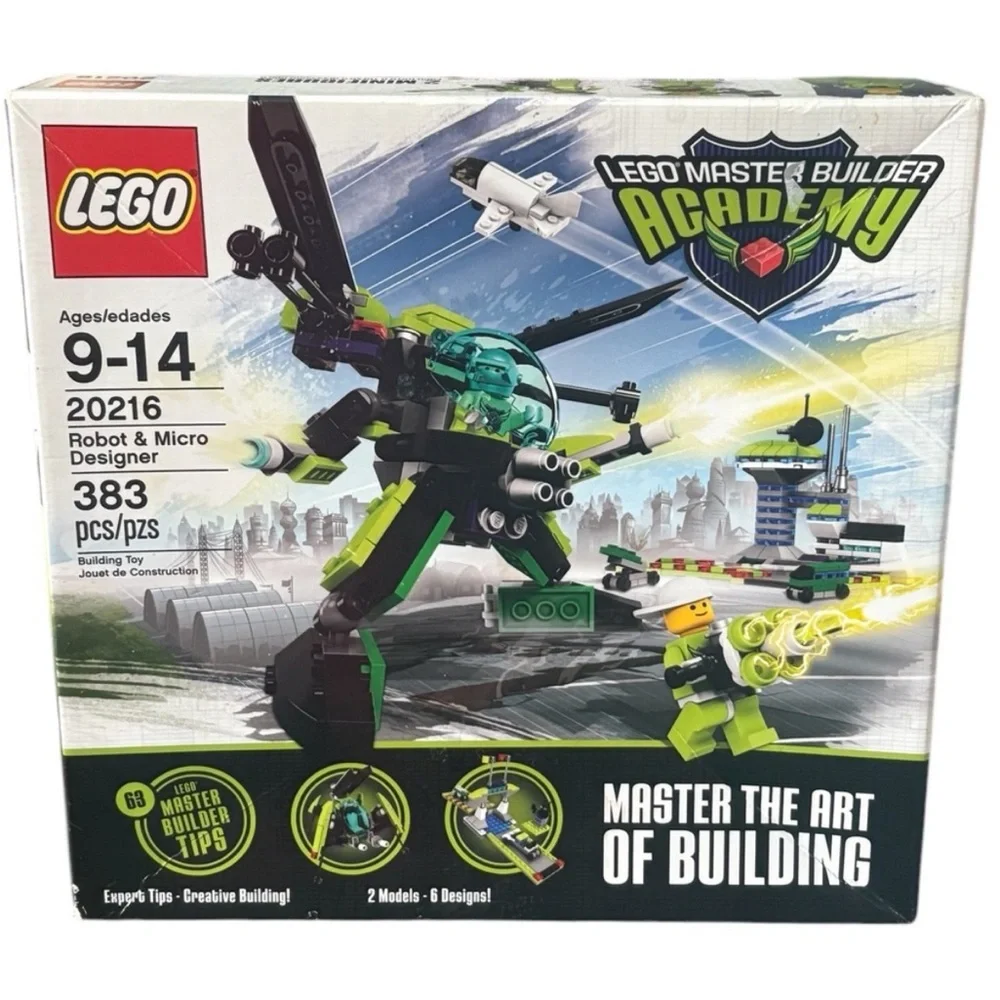 LEGO Master Builder Academy Set #20216 Robot & Micro Designer
